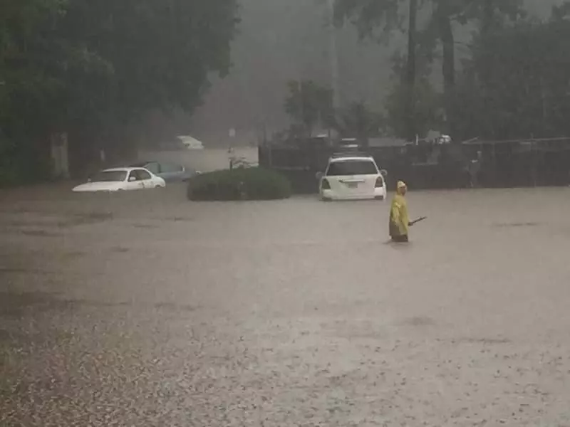 <사진>어제 오후 폭우 '귀넷 물난리' 30여명 긴급구조