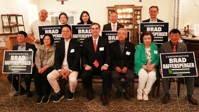 래펜스퍼거 주지사 후보, 한인사회 후원회 개최