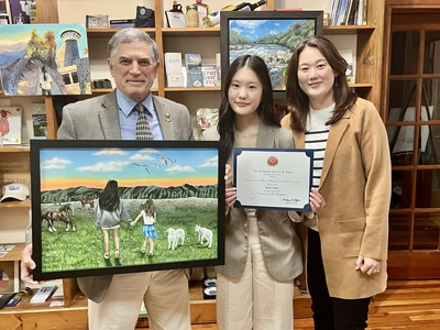 9지역 연방하원 미술대회서 한인 학생 두각
