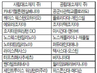 에모리.조지아텍,뉴 아이비 리그에
