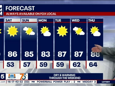 주말 애틀랜타 80도대 중반, 초여름 날씨